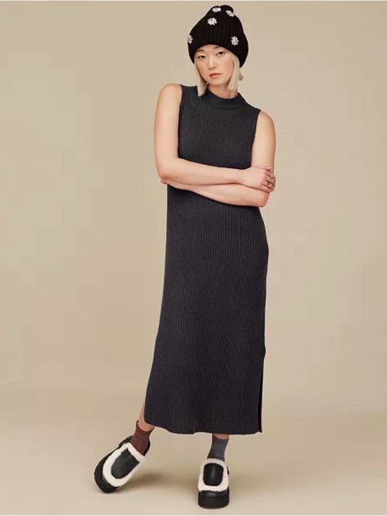 UGG Dresses & Skirts - UGG Sleeveless Ribbed Sweater Dress